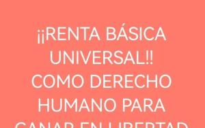 Renta Básica Derecho humano